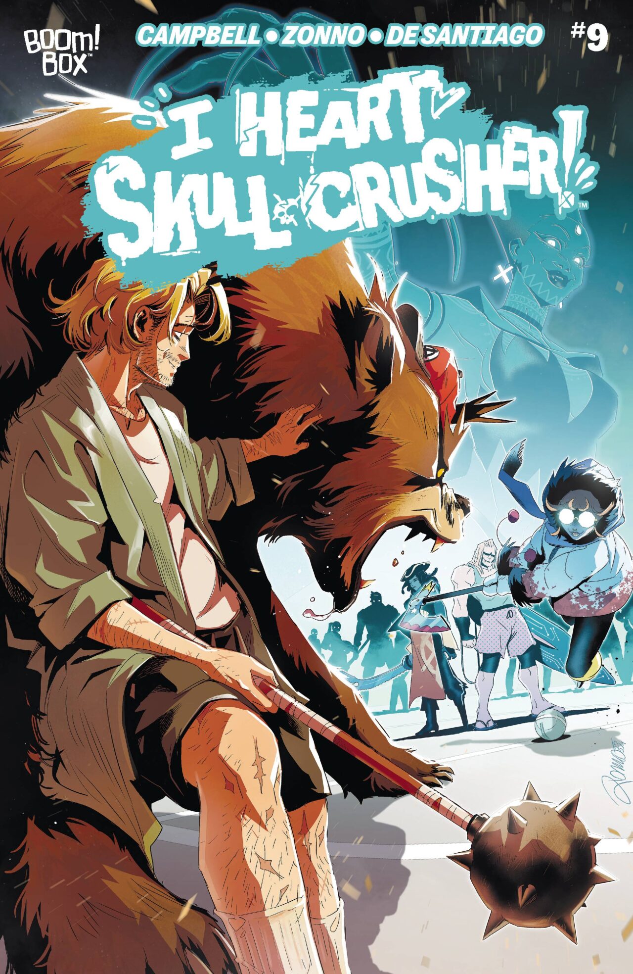 I HEART SKULL-CRUSHER #9 CVR A ZONNO