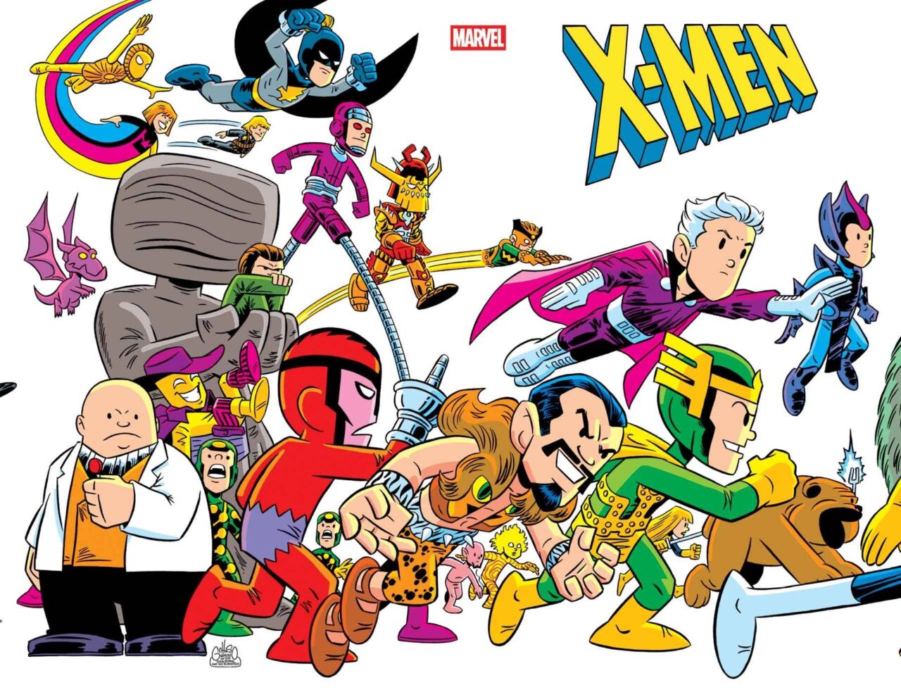 X-MEN #14 CHRIS GIARRUSSO MARVEL UNIVERSE CONNECT VAR G