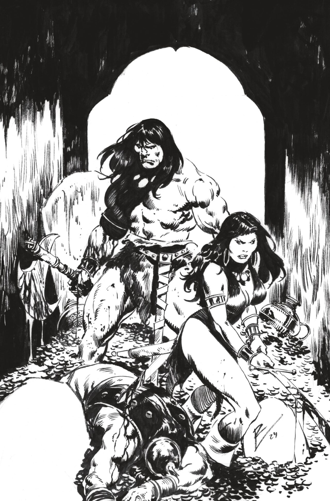 CONAN BARBARIAN #17-20 ROBERTO DE LA TORRE PACK (MR) (C: 0-1