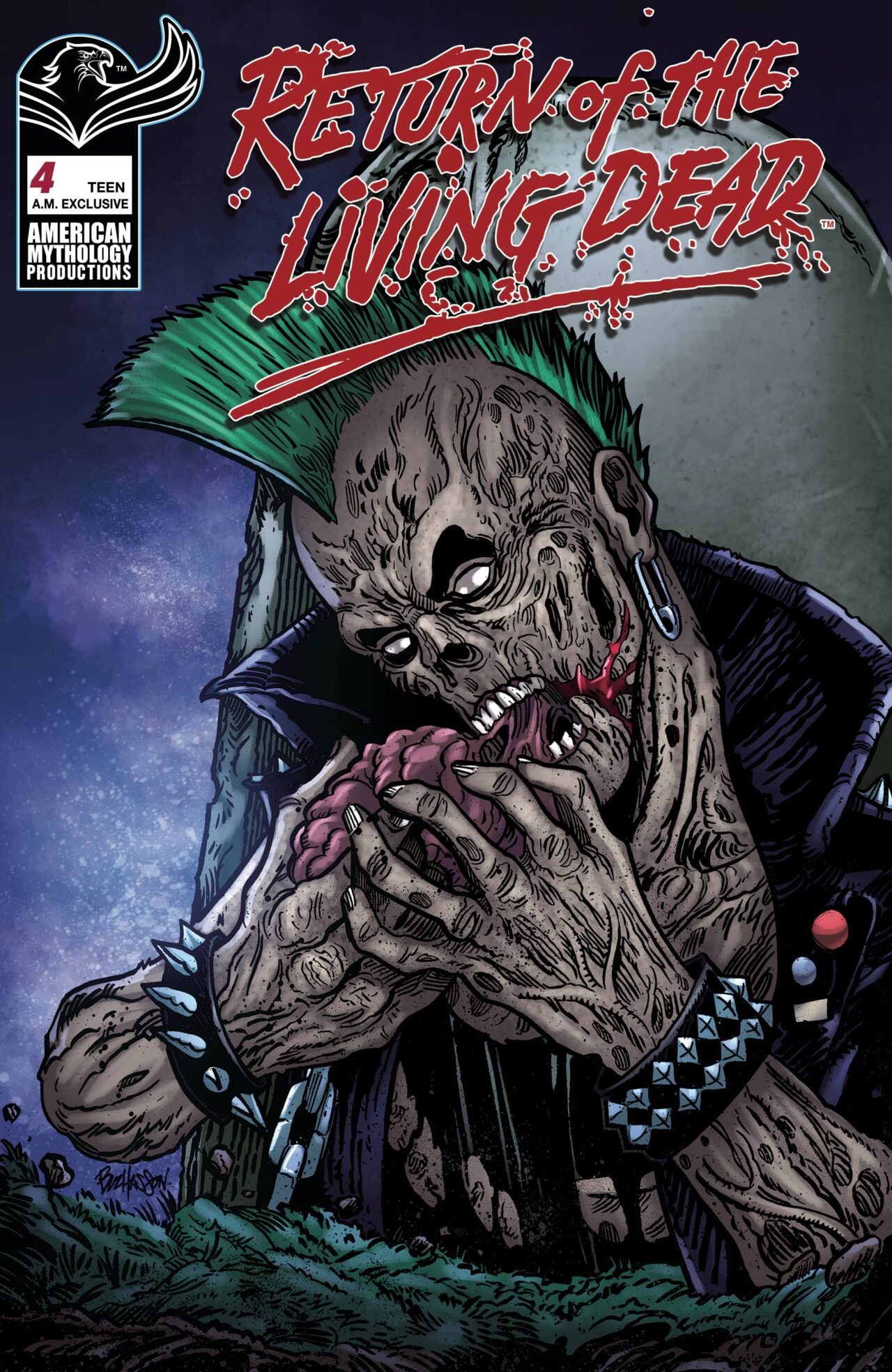 RETURN OF THE LIVING DEAD #4 CVR F AM EXCLUSIVE HASSON