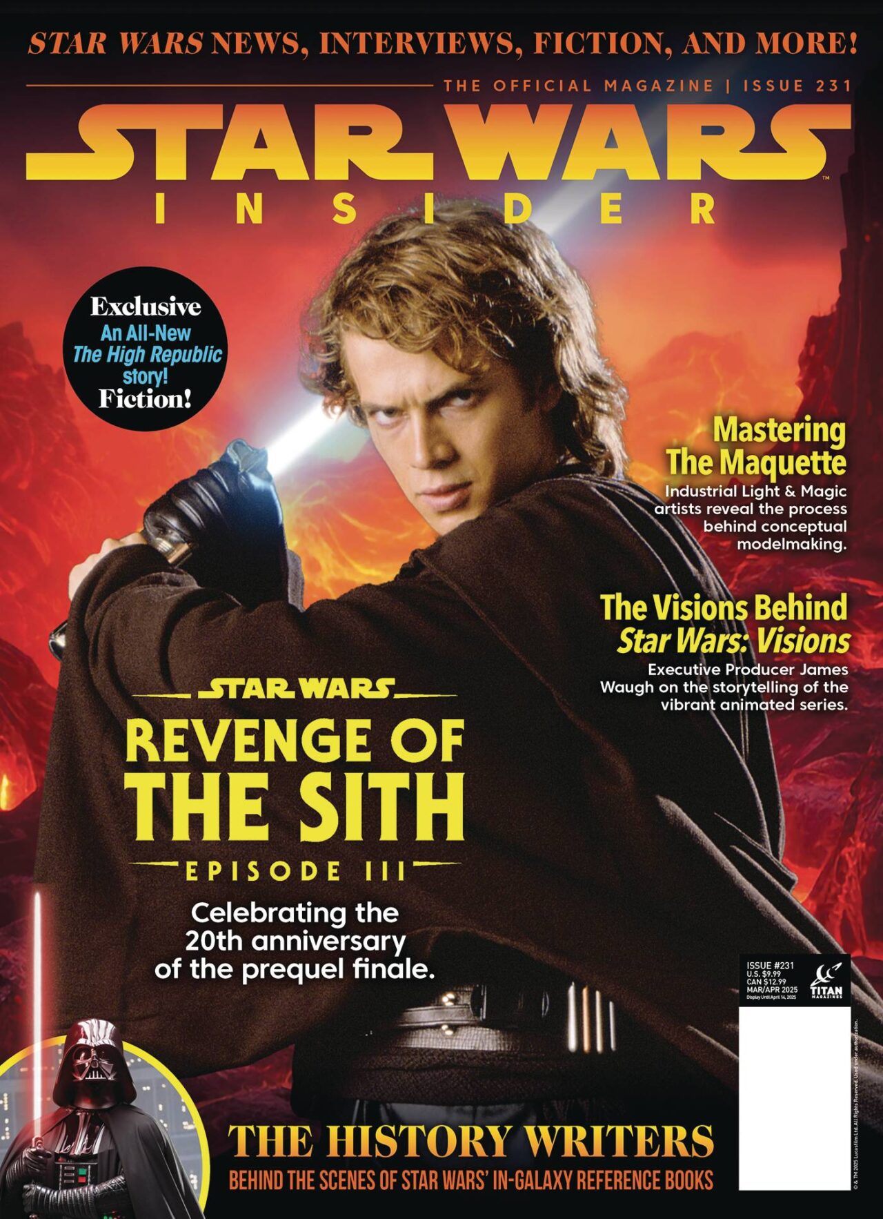 STAR WARS INSIDER #231 NEWSSTAND ED (C: 0-1-2)