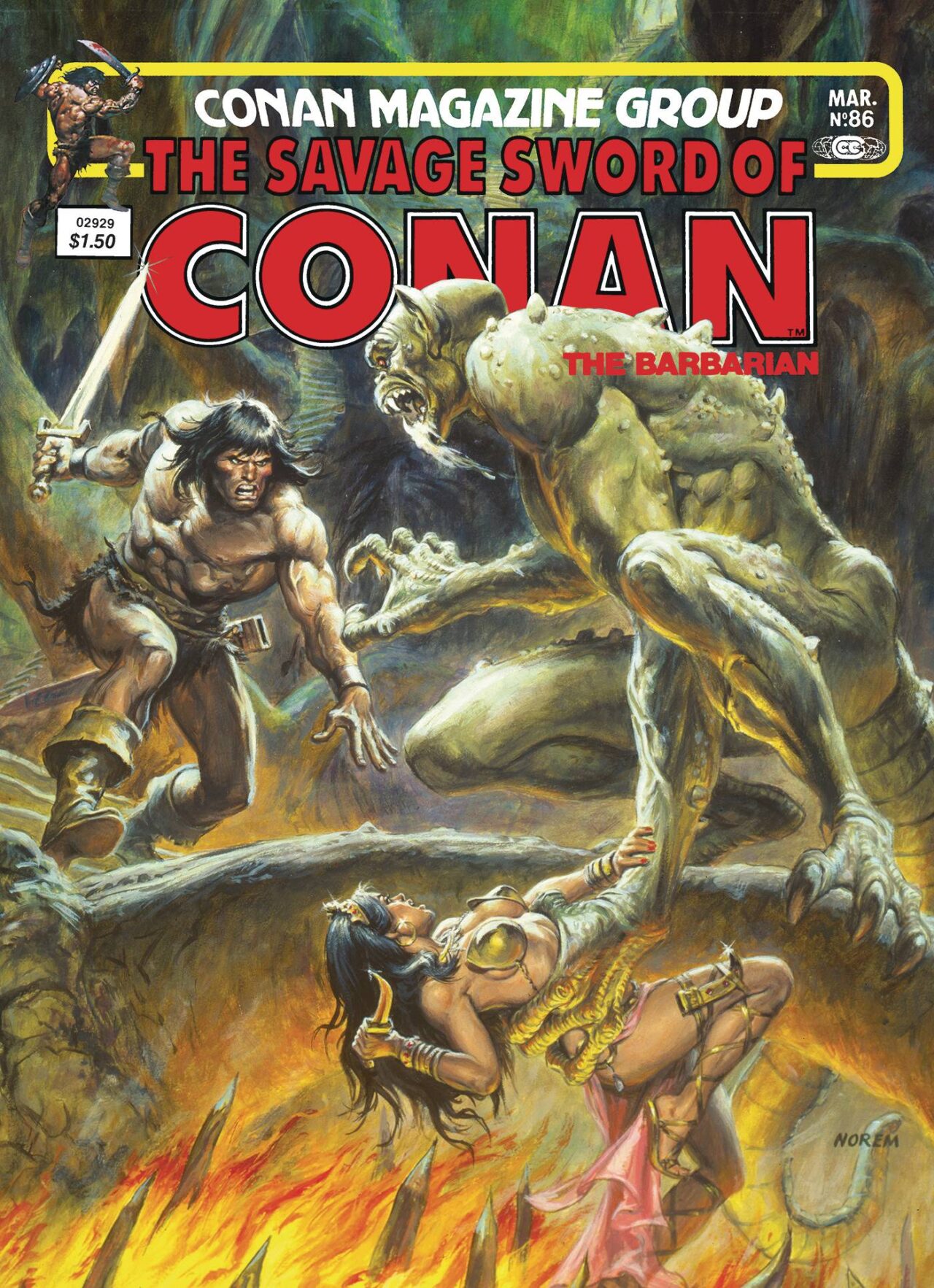 SAVAGE SWORD OF CONAN ORIG OMNIBUS REG GN VOL 06 (MR) (C: 0-