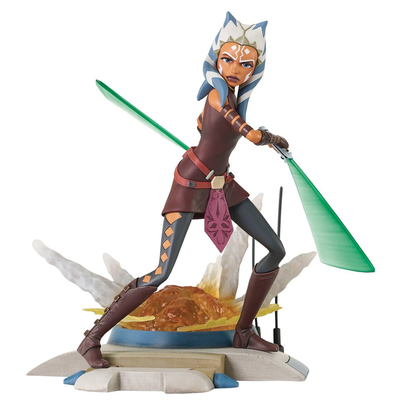 STAR WARS GALLERY CLONE WARS AHSOKA PVC STATUE (Net) (C: 1-1