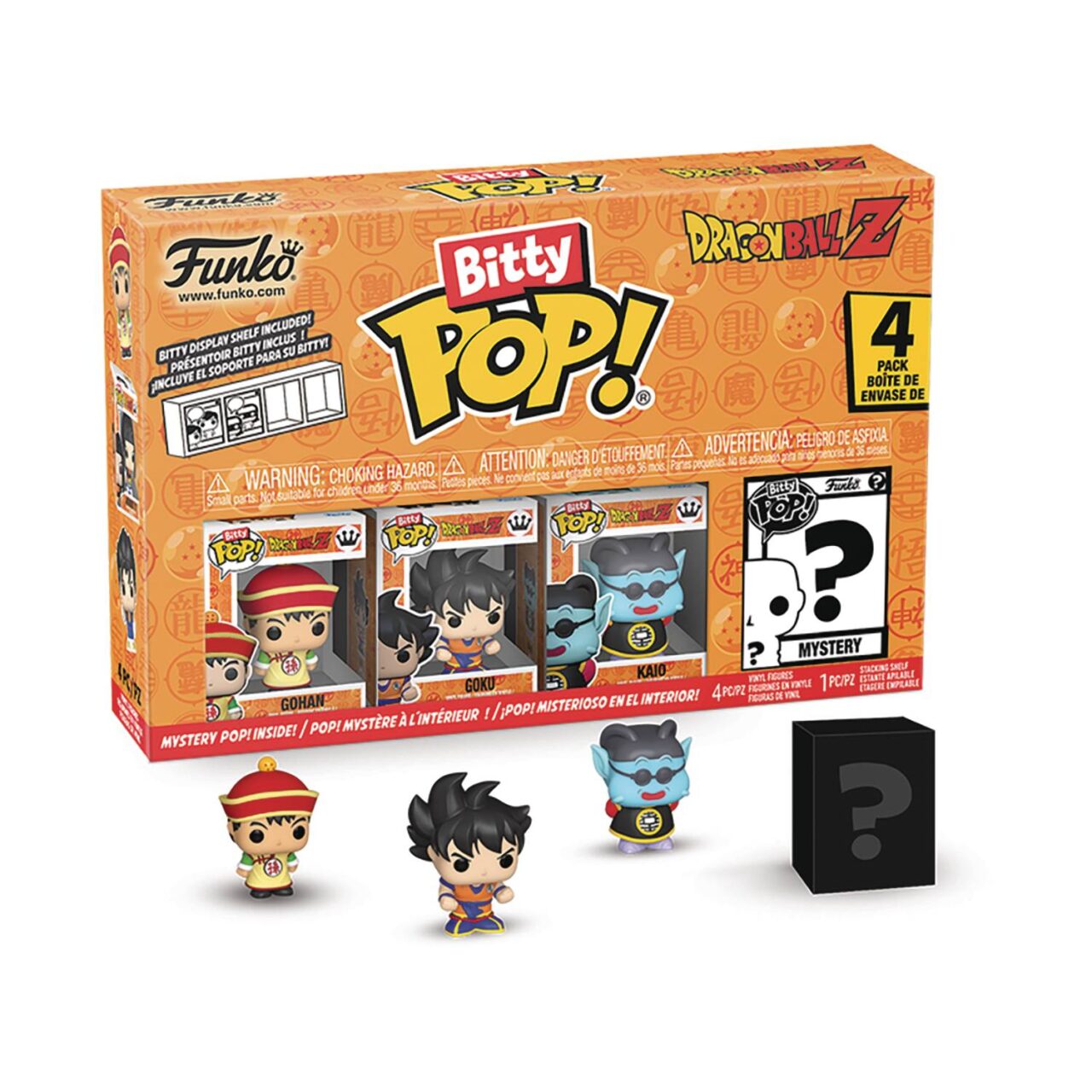 BITTY POP DBZ GOHAN 4PK