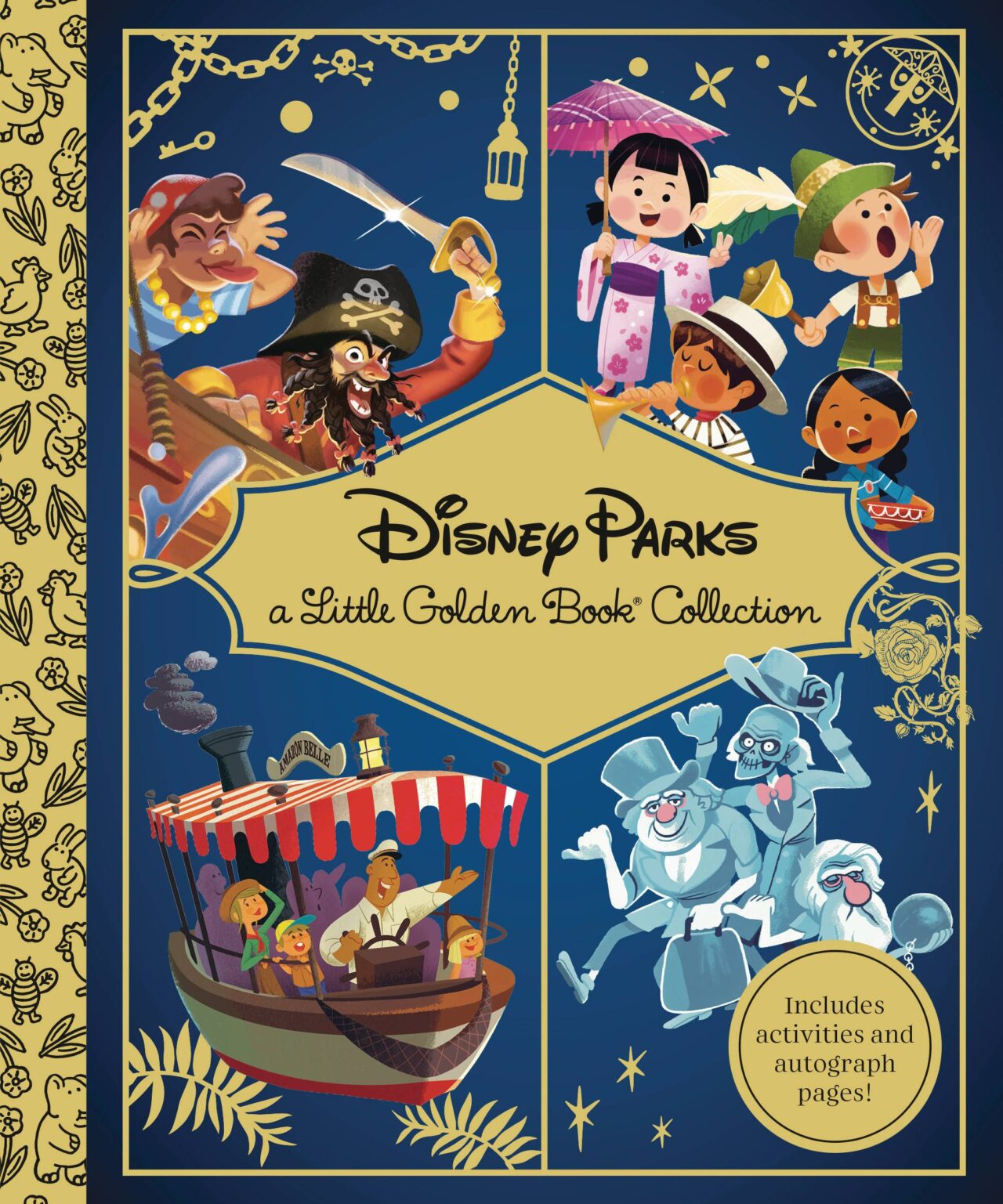 DISNEY PARKS GOLDEN BOOK COLL HC (C: 1-1-2)