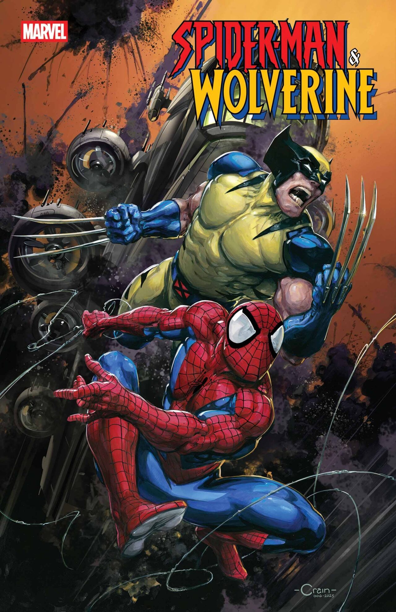 SPIDER-MAN & WOLVERINE #1 CLAYTON CRAIN VAR