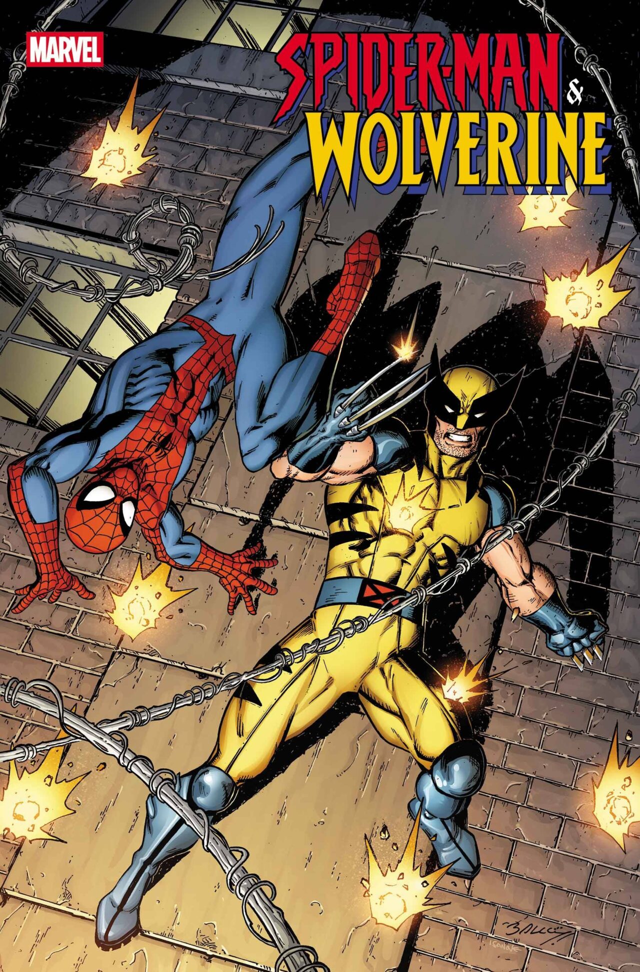 SPIDER-MAN & WOLVERINE #1 MARK BAGLEY VAR