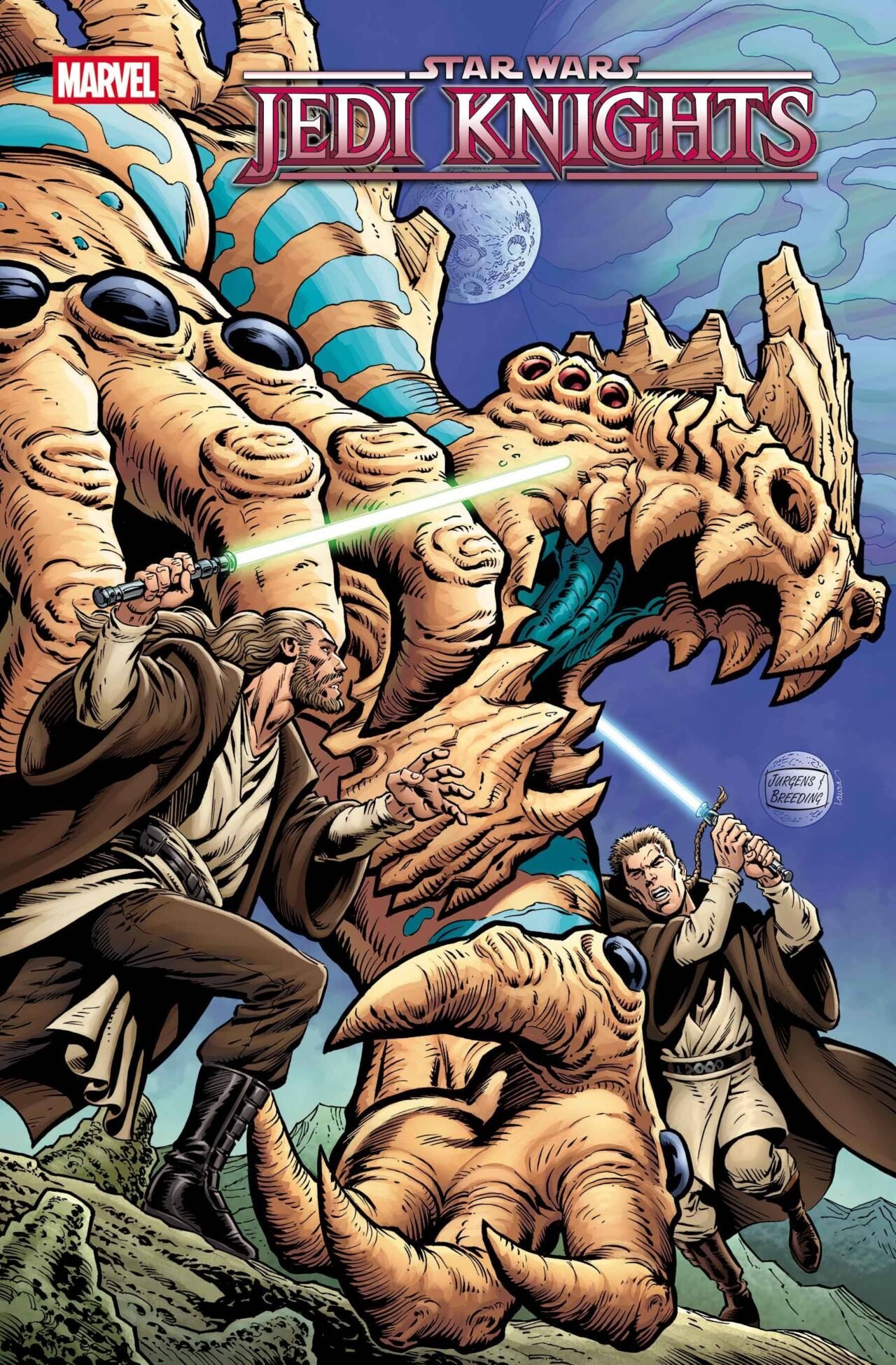 STAR WARS JEDI KNIGHTS #3 DAN JURGENS CLASSIC HOMAGE VAR