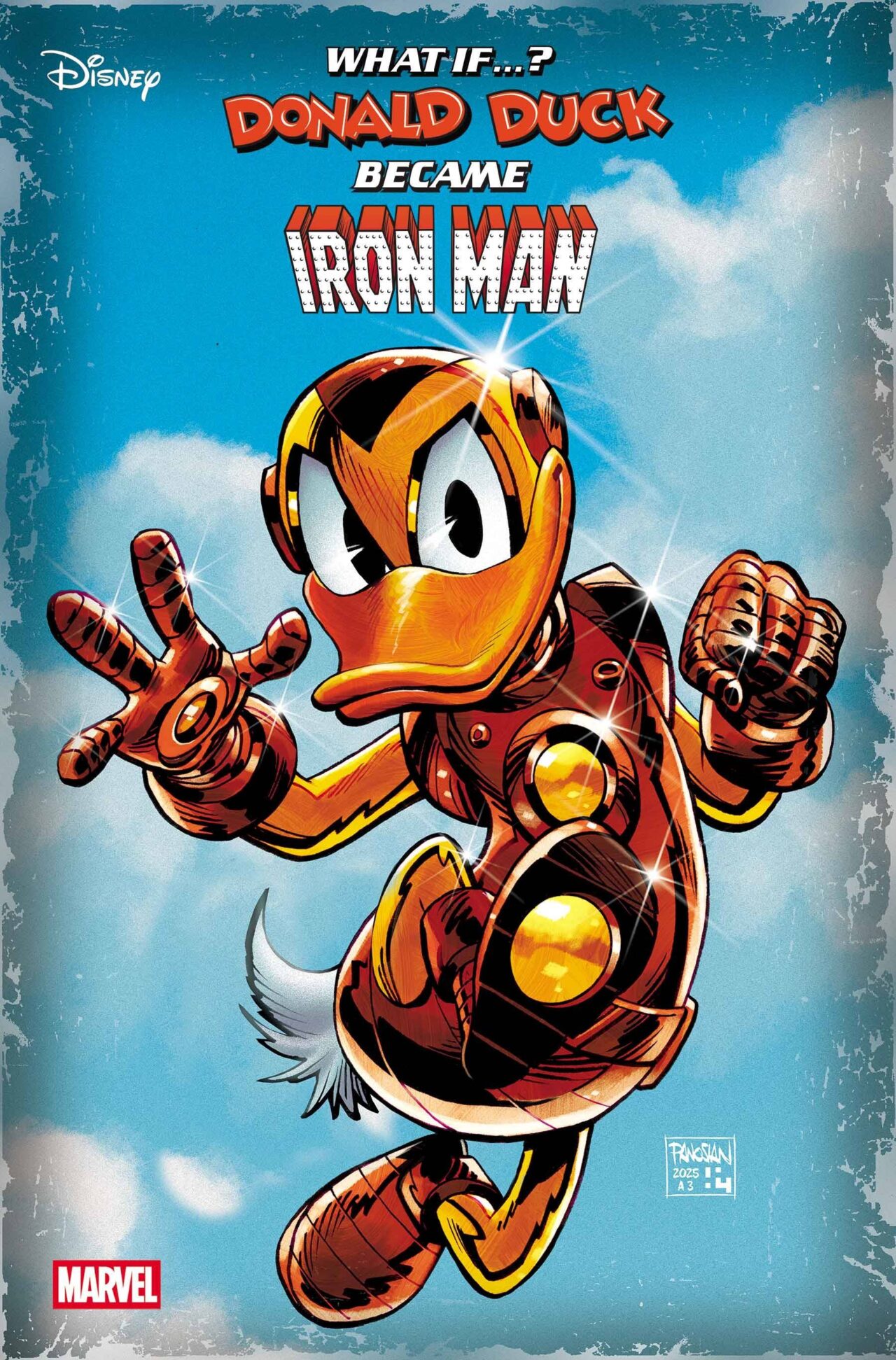 WHAT IF DONALD DUCK BECAME IRON MAN #1 DAN PANOSIAN VAR