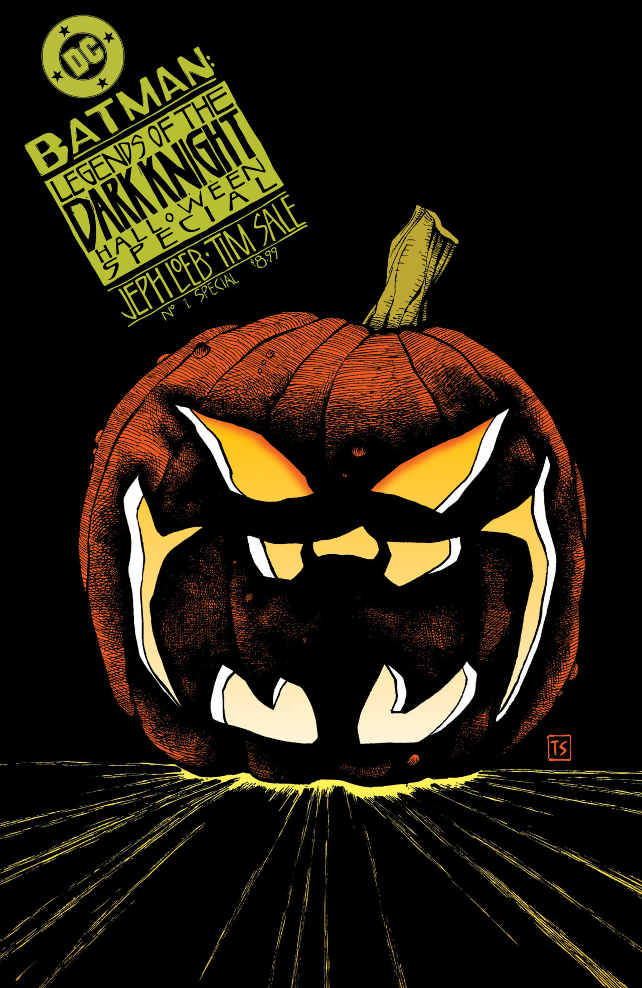 BATMAN LEGENDS OF THE DARK KNIGHT HALLOWEEN SPECIAL FACSIMILE EDITION #1 CVR B TIM SALE FOIL VAR