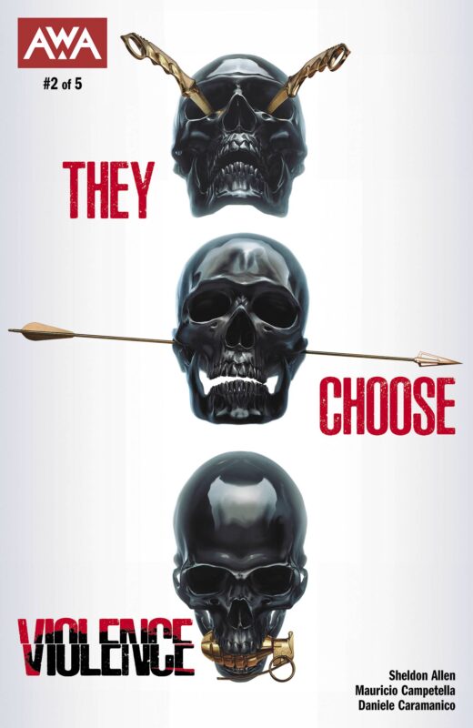 THEY CHOOSE VIOLENCE #2 (OF 5) CVR A RAHZZAH (MR)