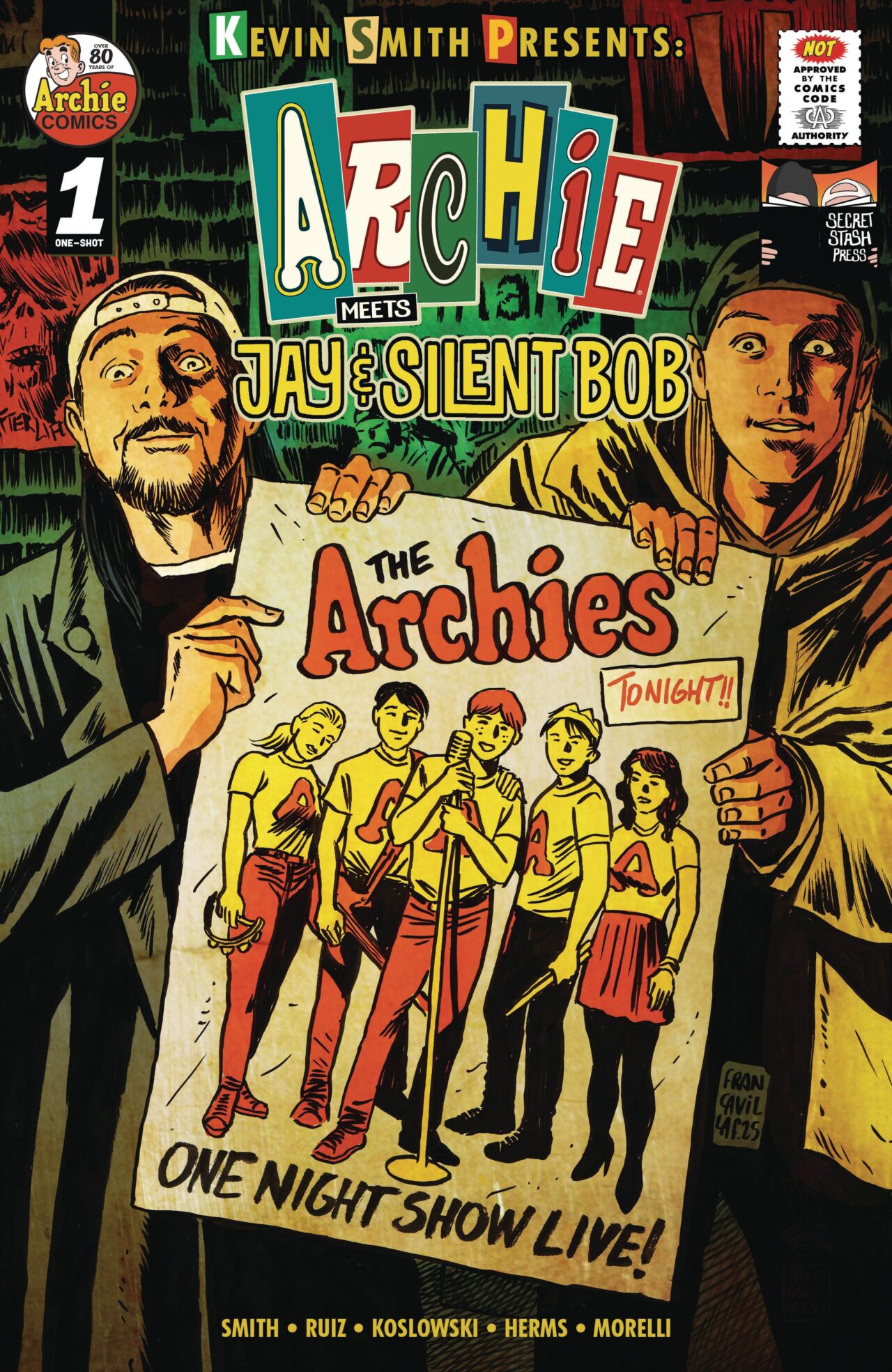 ARCHIE MEETS JAY & BOB ONESHOT CVR C FRANCAVILLA (MR)
