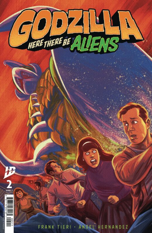 GOZILLA HERE THERE BE ALIENS #2 CVR B HERNANDEZ