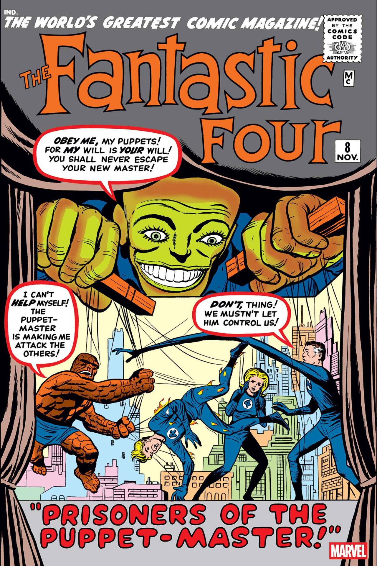 FANTASTIC FOUR FACSIMILE ED #8 FOIL VAR (Net)