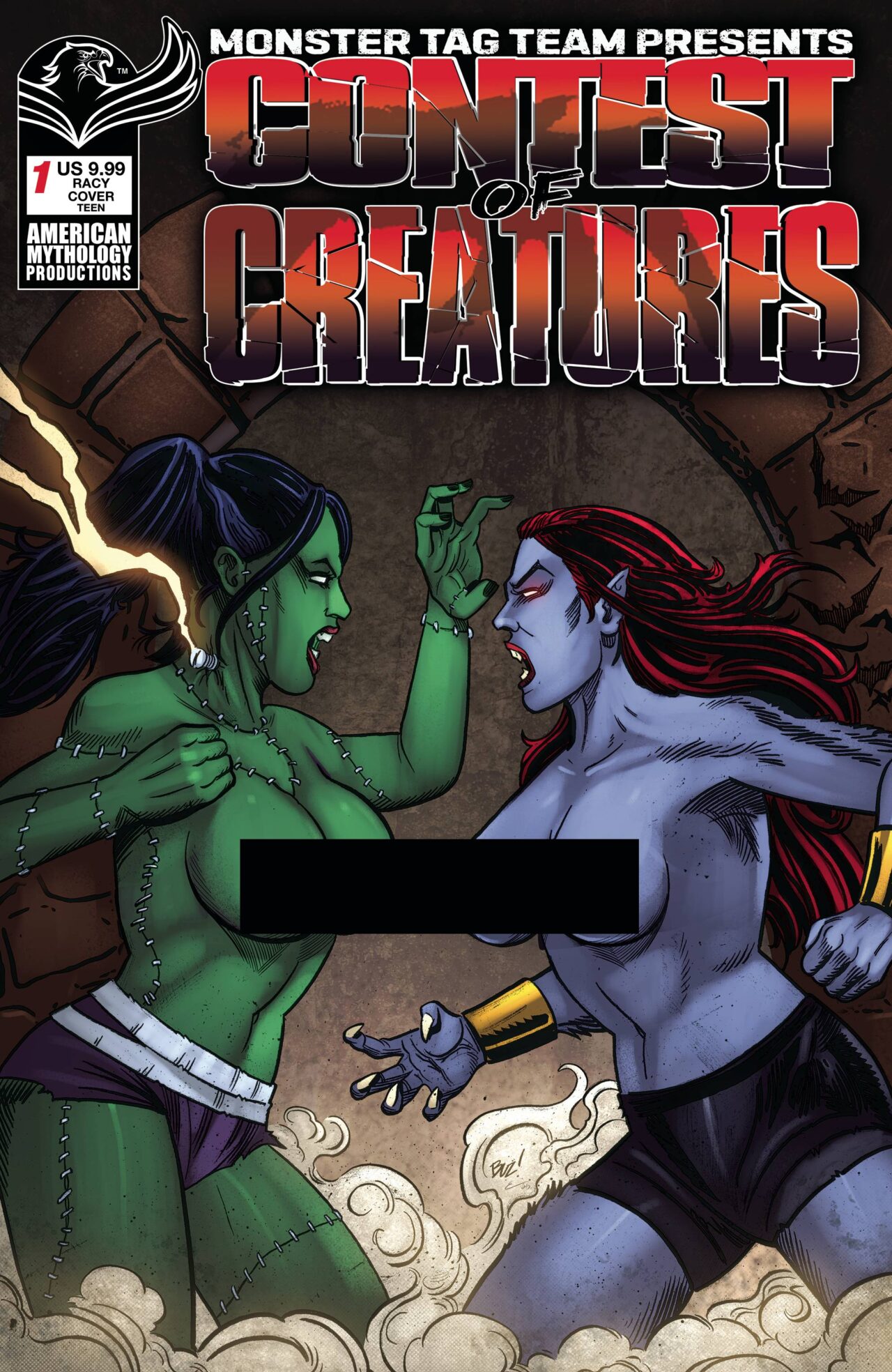 CONTEST OF CREATURES #1 CVR D HASSON NAUGHTY (MR)