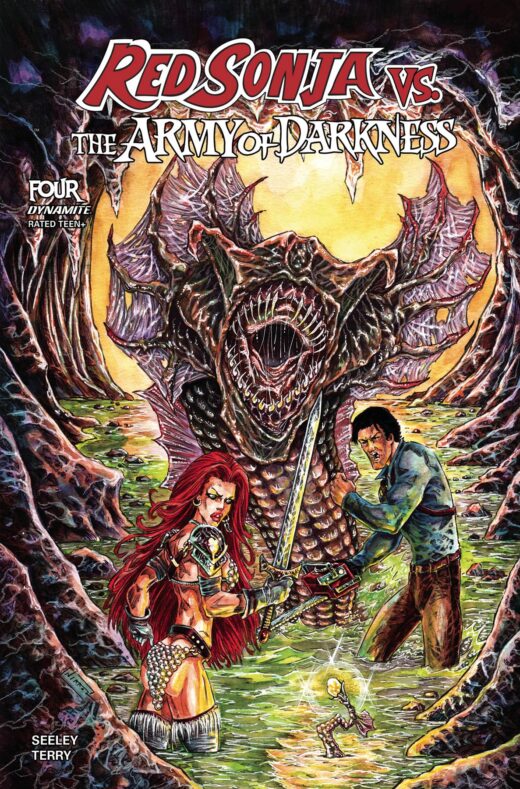 RED SONJA VS AOD #4 CVR D JELENIC