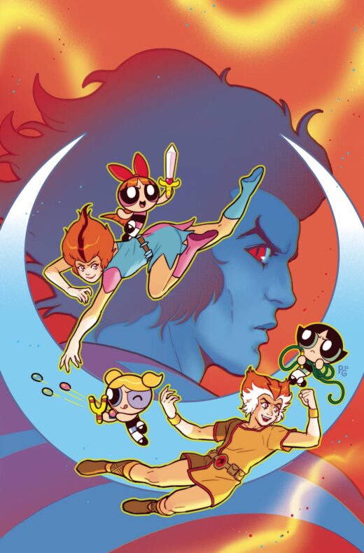 THUNDERCATS POWERPUFF GIRLS #2 CVR F GANUCHEAU METAL PREMIUM