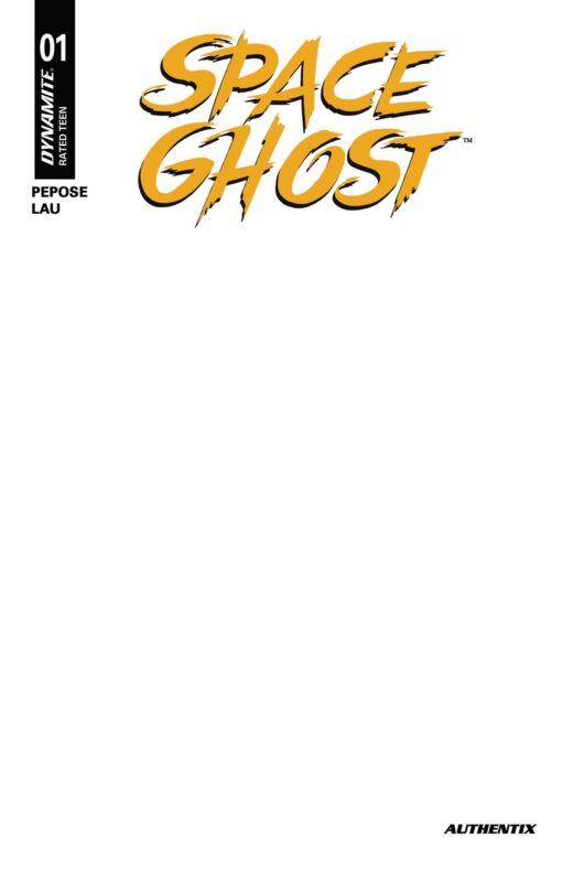 SPACE GHOST (2025) #1 CVR J BLANK AUTHENTIX (C: 1-0-0)