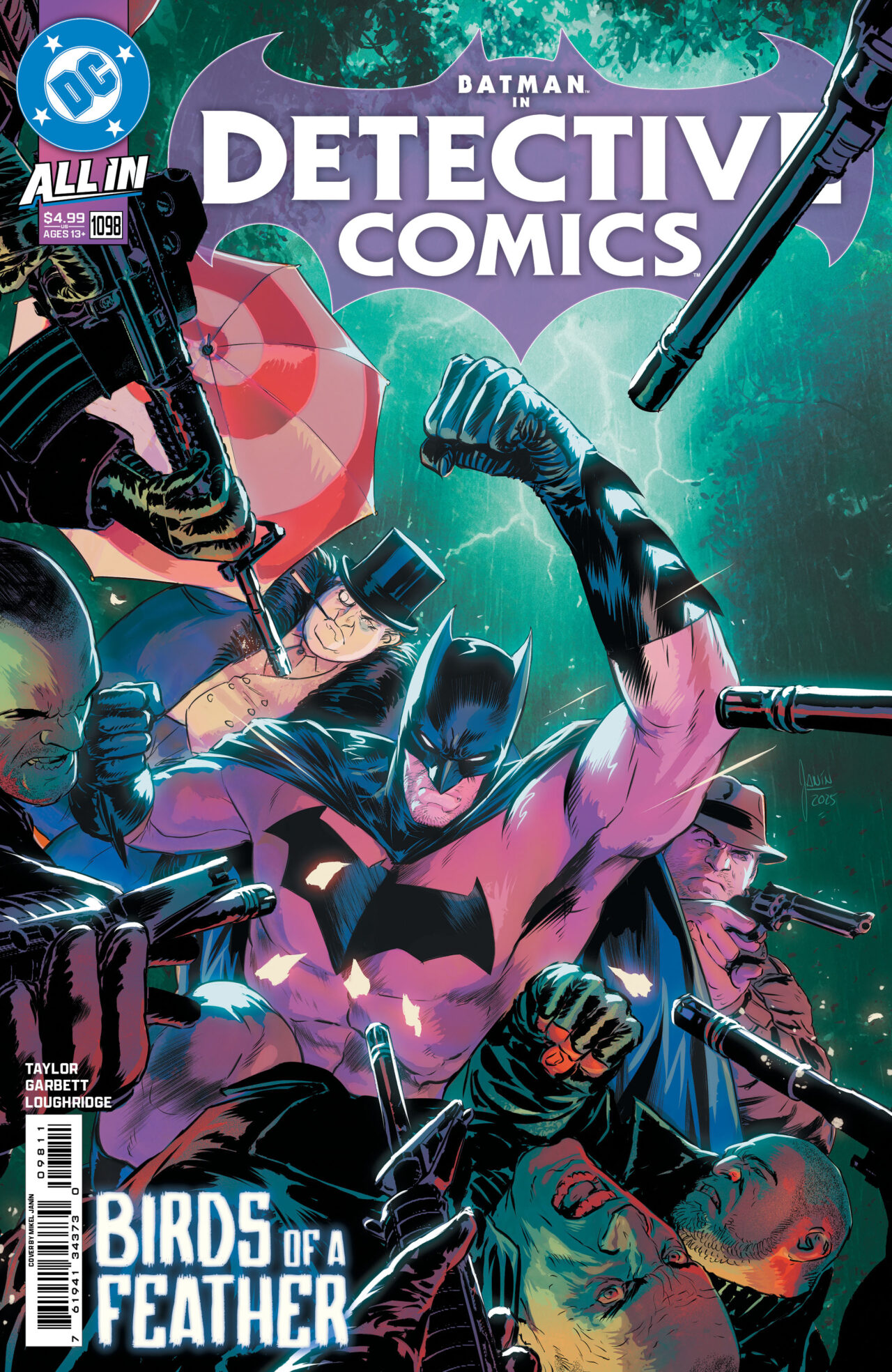 DETECTIVE COMICS #1098 CVR A MIKEL JANIN