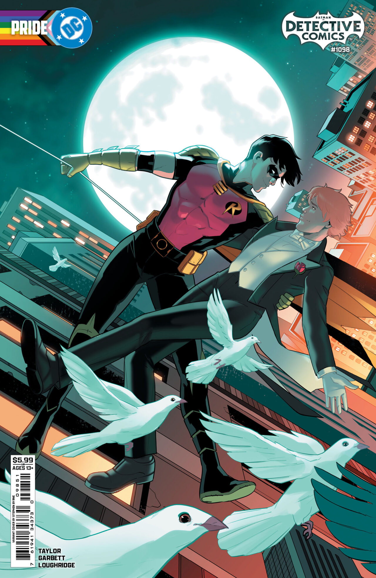 DETECTIVE COMICS #1098 CVR D STEPHEN BYRNE DC PRIDE CARD STOCK VAR