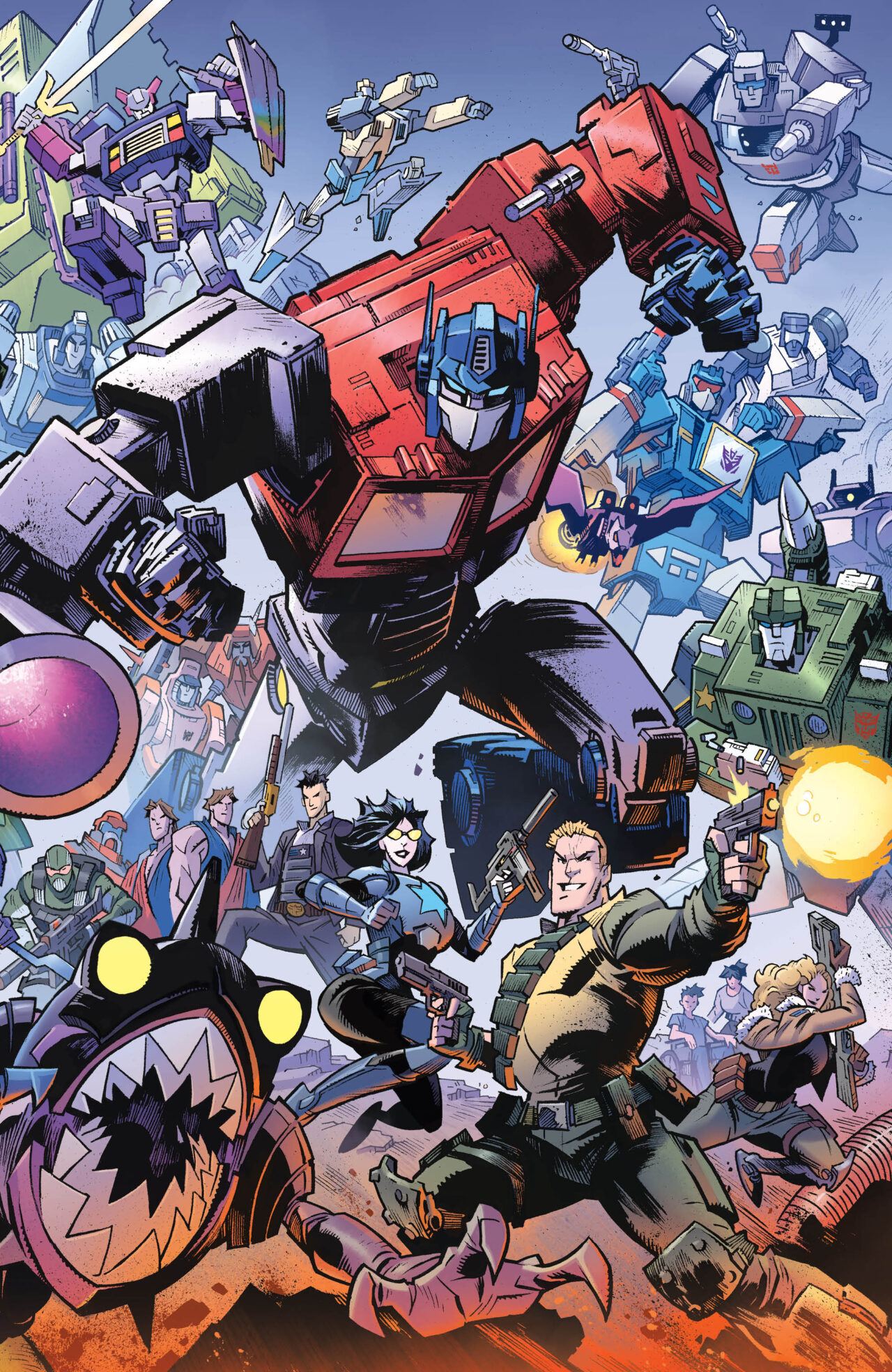 GI JOE #8 CVR G JASON HOWARD ENERGON UNIVERSE SECOND ANNIVERSARY VAR