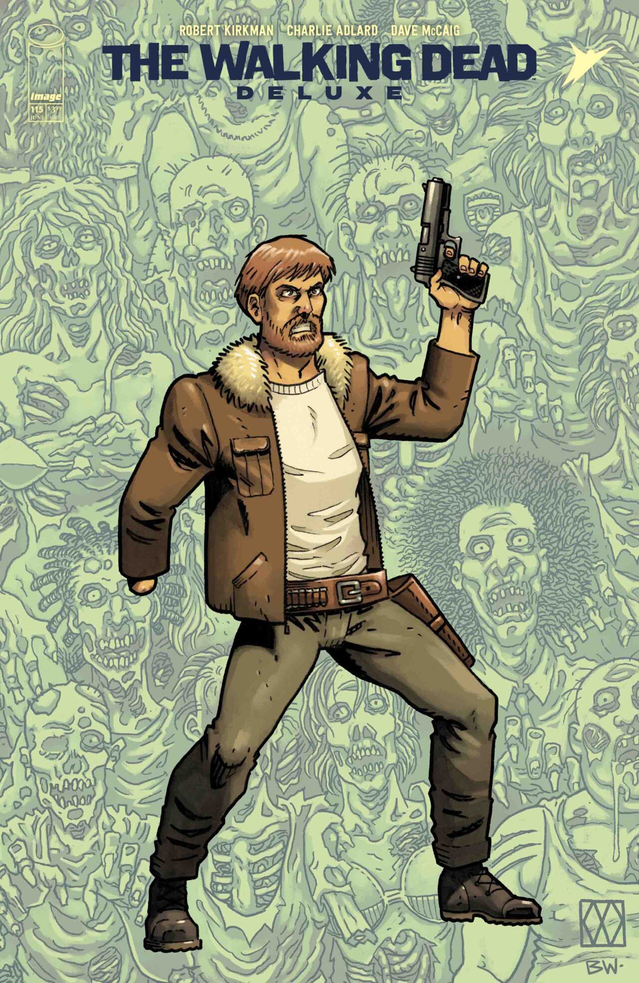 WALKING DEAD DELUXE #115 CVR C MATT WAGNER & BRENNAN WAGNER CONNECTING VAR (MR)