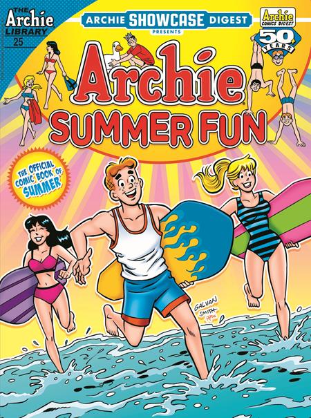 ARCHIE SHOWCASE JUMBO COMICS DIGEST #25 SUMMER FUN