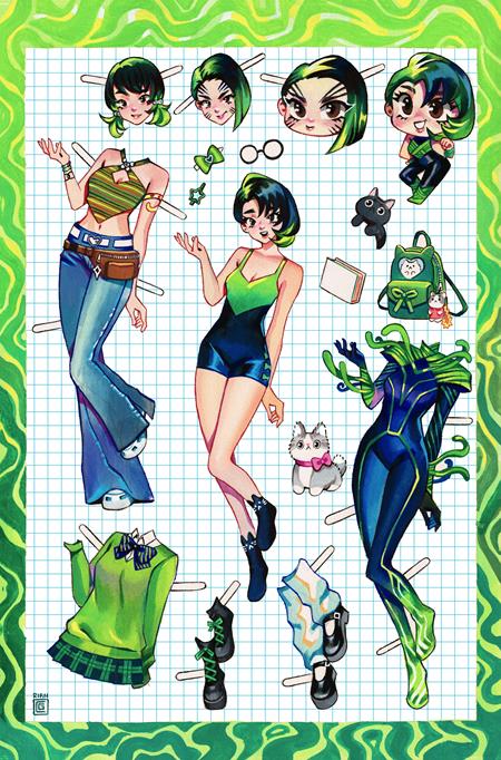 BIRDS OF PREY #24 CVR E INC 1:25 RIAN GONZALES CARD STOCK VAR