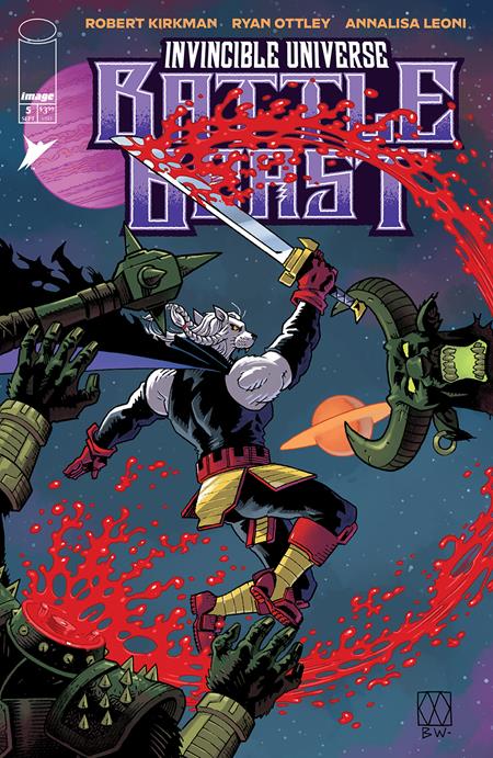INVINCIBLE UNIVERSE BATTLE BEAST #5 CVR E INC 1:50 MATT WAGNER & BRENNAN WAGNER VAR