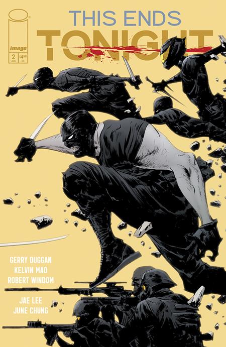 THIS ENDS TONIGHT #2 (OF 3) CVR B INC 1:15 JAE LEE CONNECTING NINJA VAR