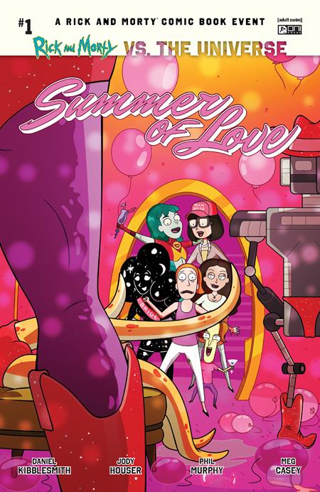 RICK AND MORTY VS THE UNIVERSE SUMMER OF LOVE #1 (ONE SHOT) CVR B PHIL MURPHY VAR