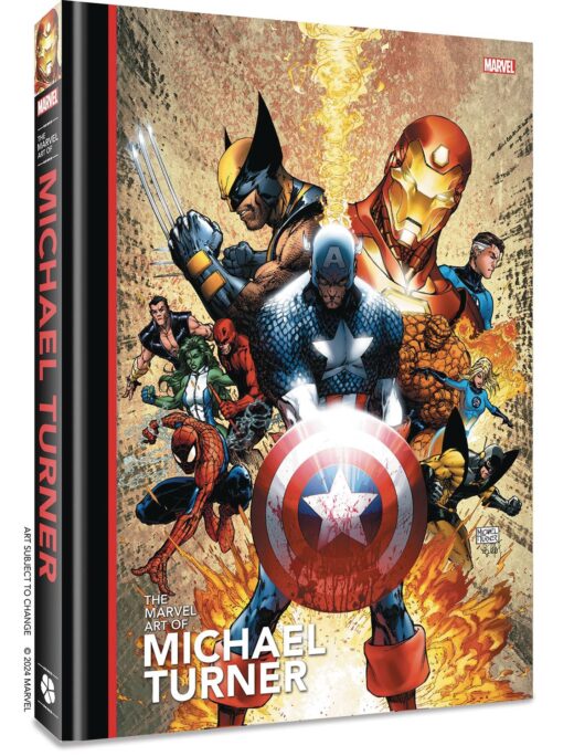 MARVEL ART OF MICHAEL TURNER HC