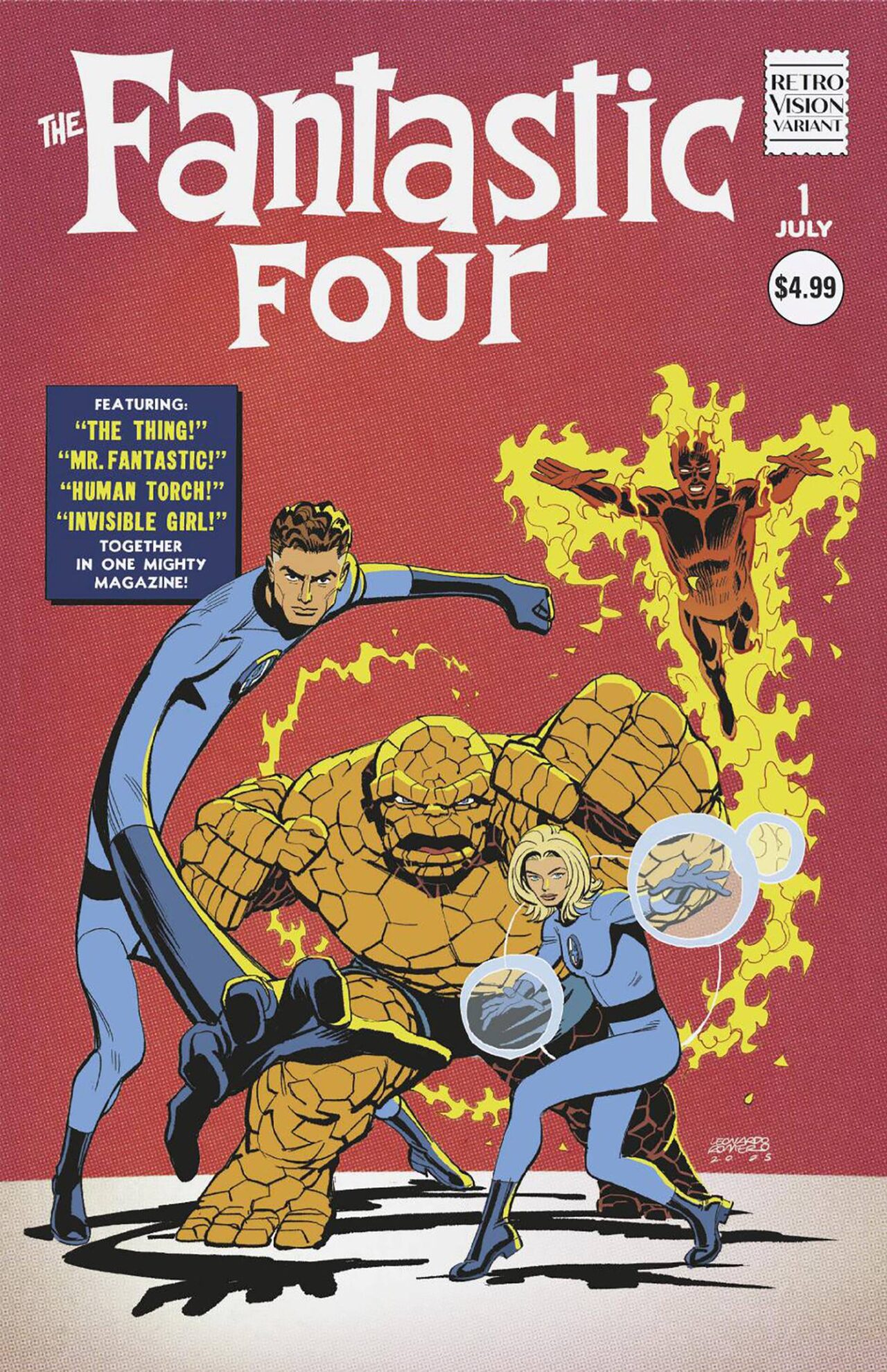FANTASTIC FOUR #1 ROSE BESCH VIR VAR