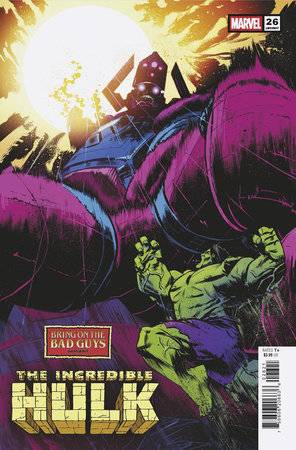 INCREDIBLE HULK #26 SANFORD GREENE BRING ON THE BAD GUYS VAR