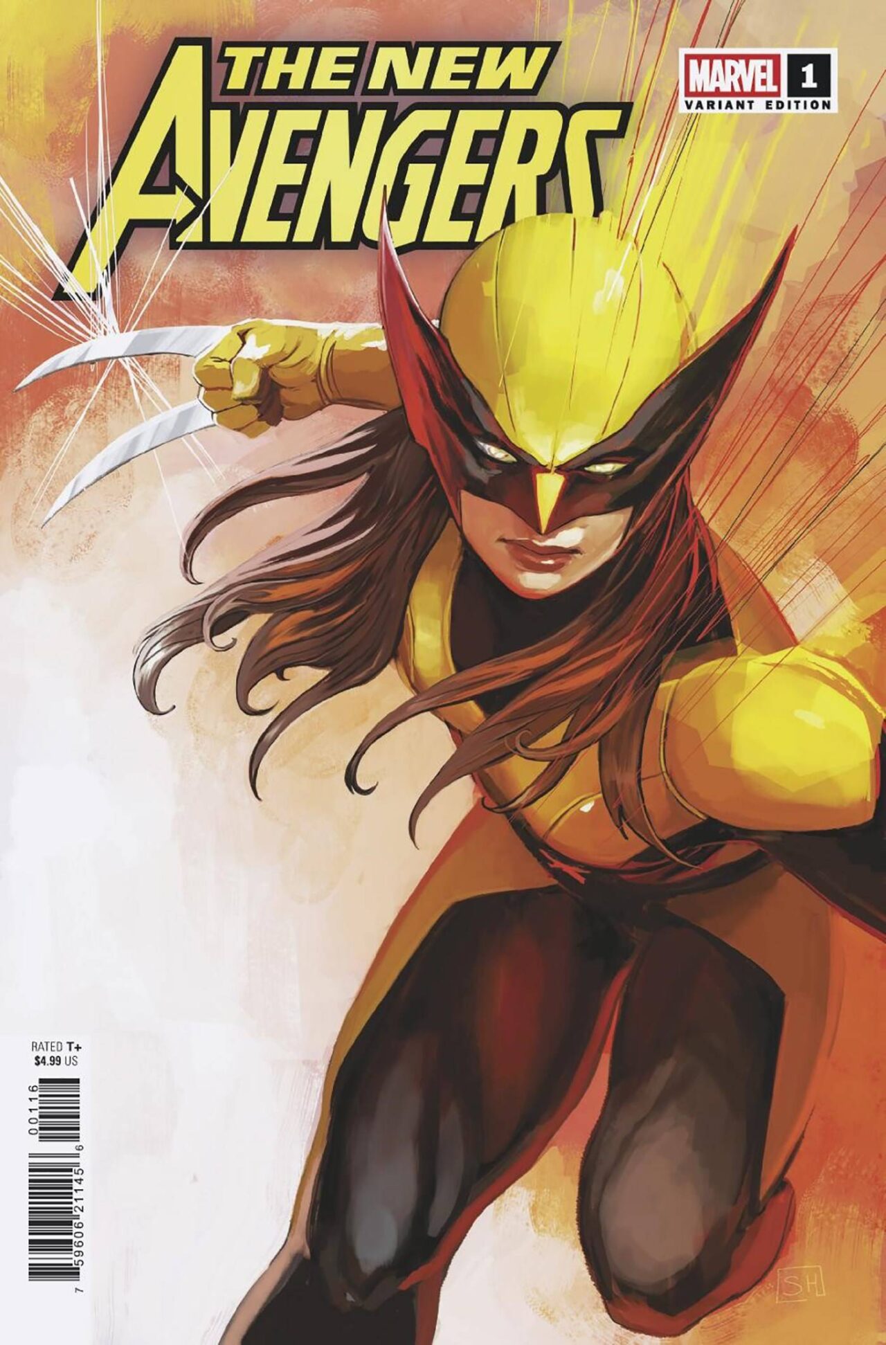 NEW THUNDERBOLTS #1 25 COPY INCV STEPHANIE HANS VAR