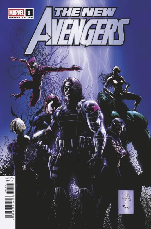 NEW THUNDERBOLTS #1 WHILCE PORTACIO SPOILER HOMAGE VAR