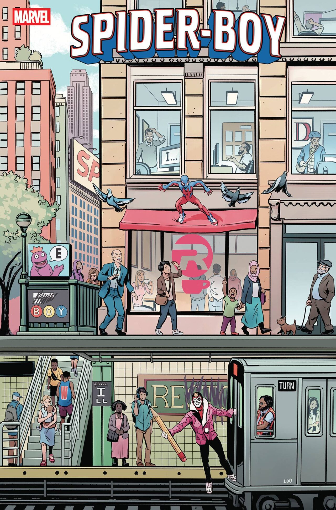 SPIDER-BOY #20 TBD ARTIST PUZZLE VAR