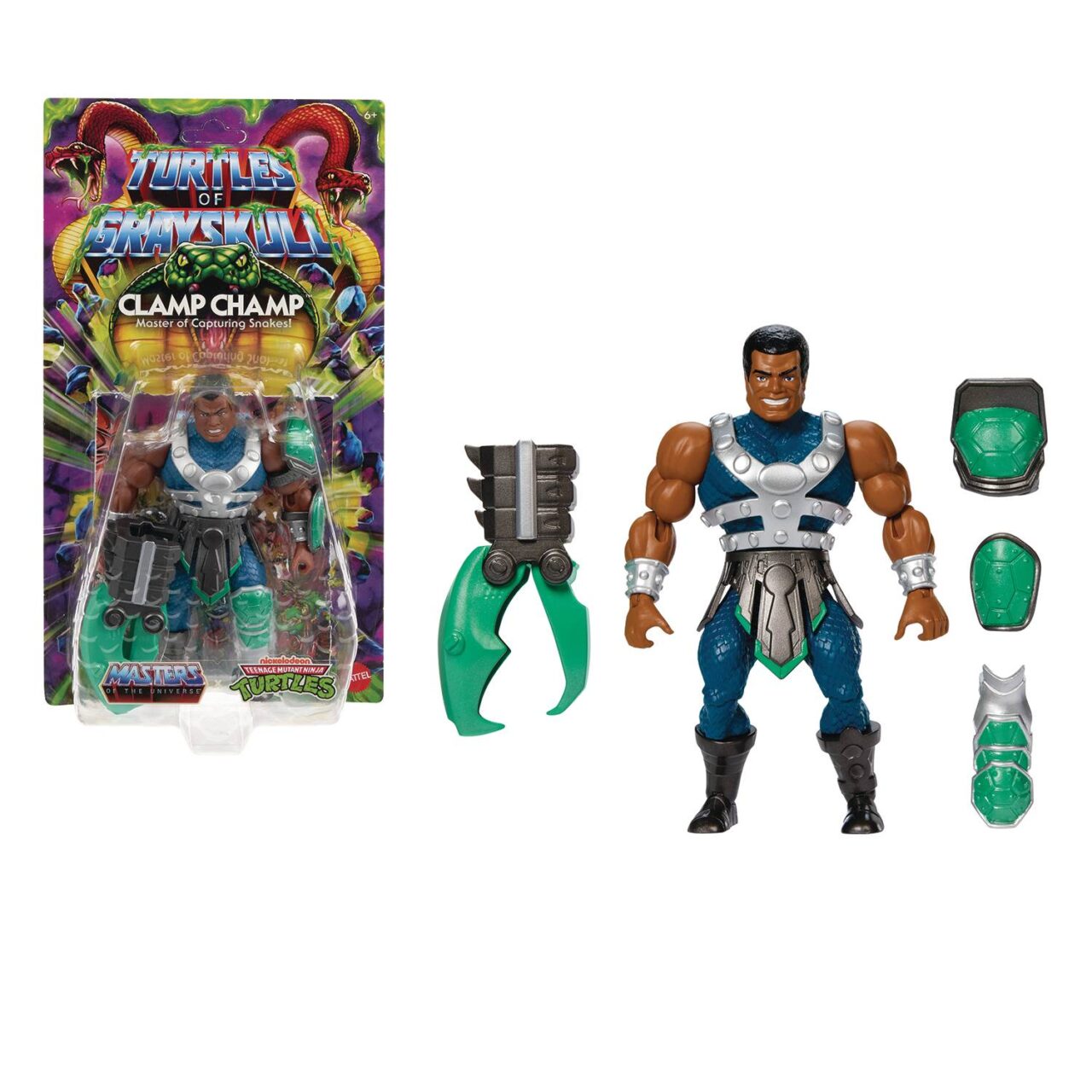 MOTU TURTLES OF GRAYSKULL CORE CLAMP CHAMP AF (Net) (C: 1-1-