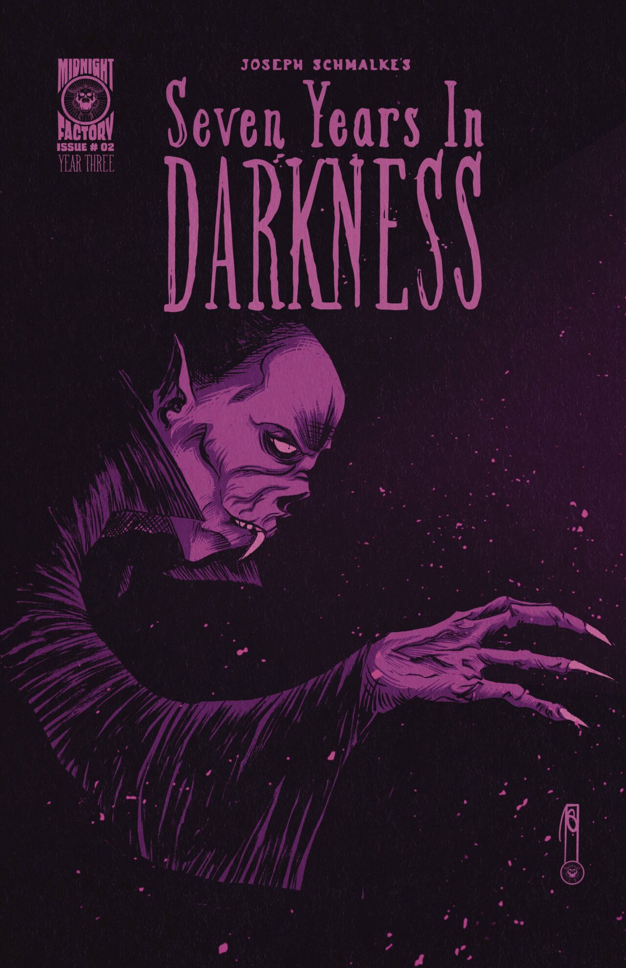 SEVEN YEARS IN DARKNESS YEAR THREE #2 CVR B SCHMALKE WRAPARO