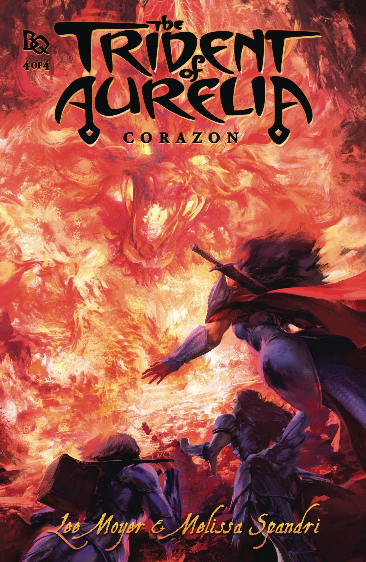 TRIDENT OF AURELIA CORAZON #4 (OF 4)