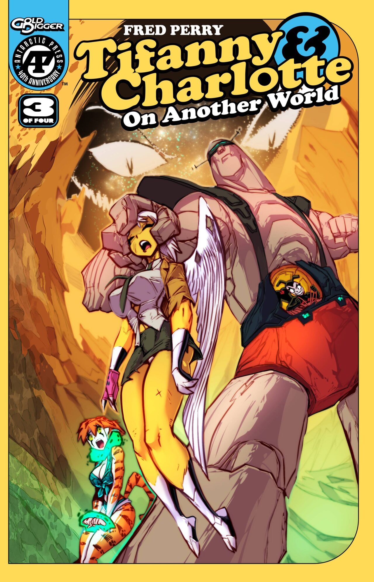 TIFANNY & CHARLOTTE ON ANOTHER WORLD #3 (OF 4) (C: 0-0-1)