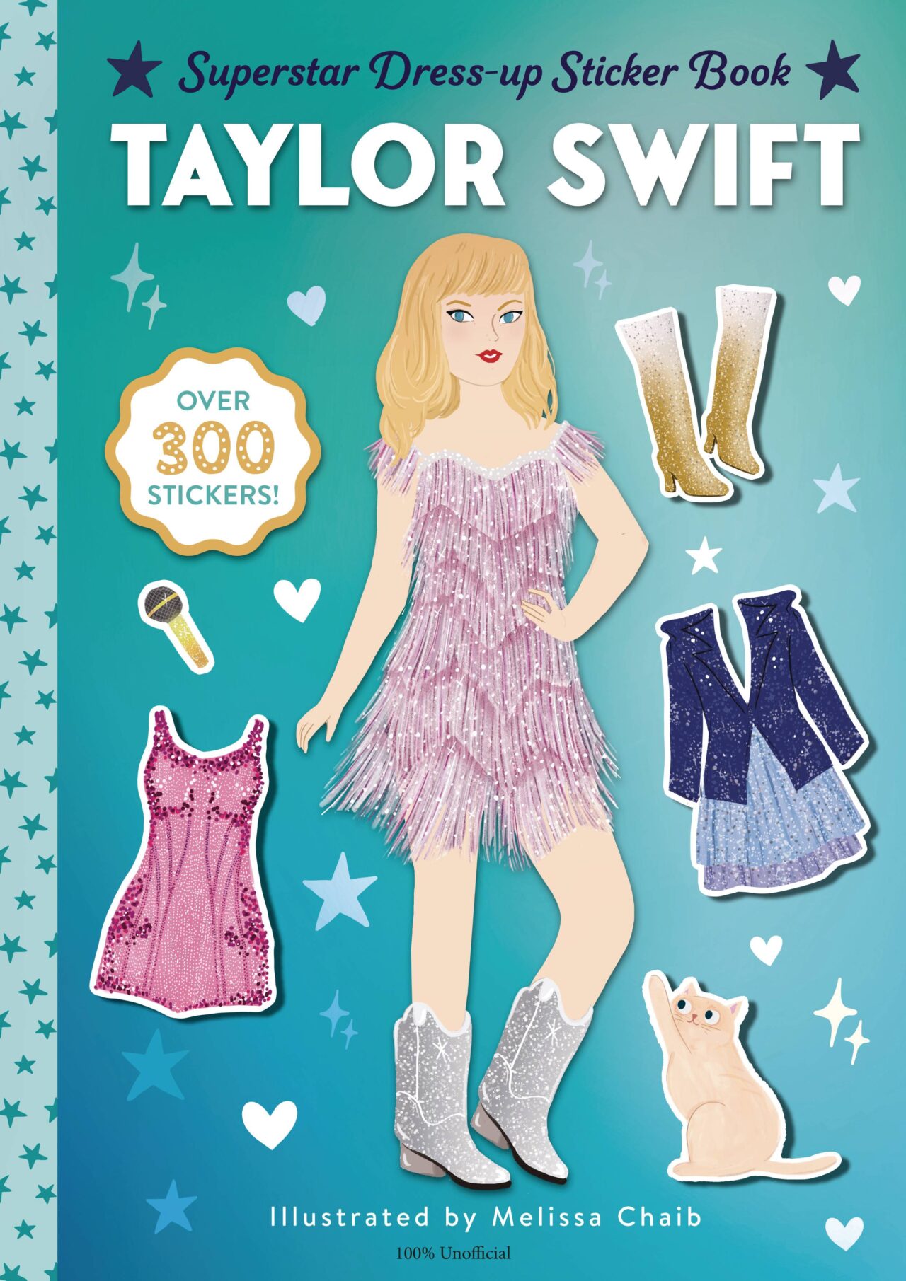 TAYLOR SWIFT SUPERSTAR DRESS UP STICKER BOOK SC