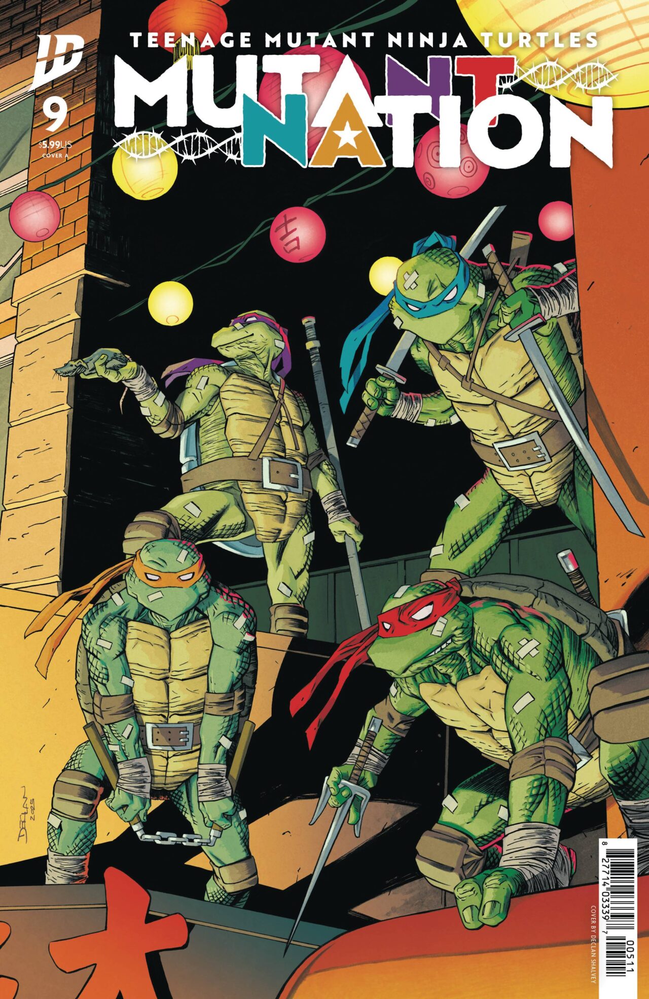 TMNT MUTANT NATION #9 CVR A SHALVEY
