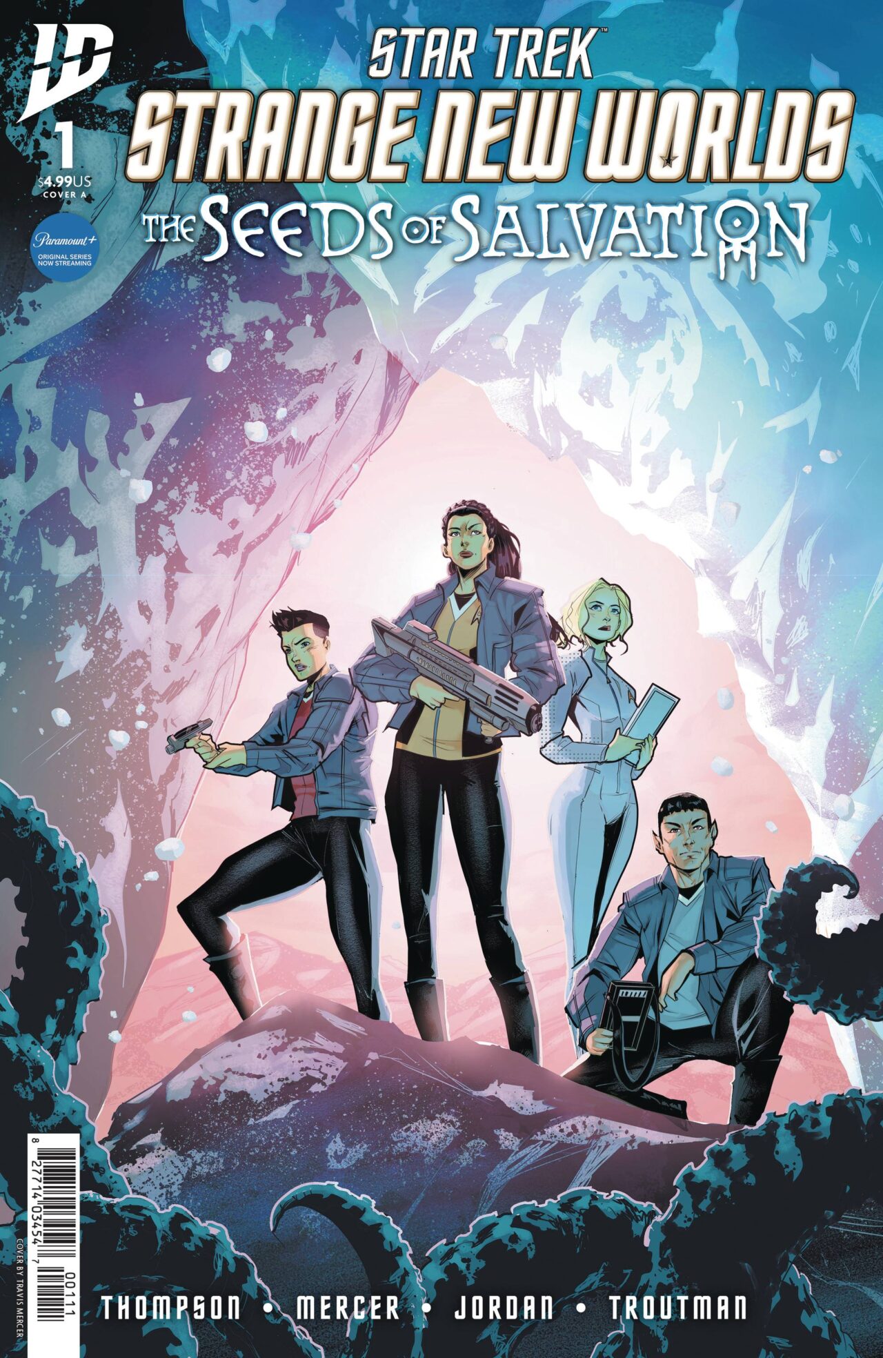 STAR TREK STRANGE NEW WORLDS SEEDS OF SALVATION #1 CVR A MER