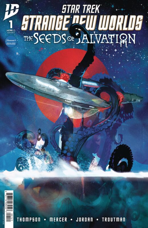 STAR TREK STRANGE NEW WORLDS SEEDS OF SALVATION #1 CVR B WAR