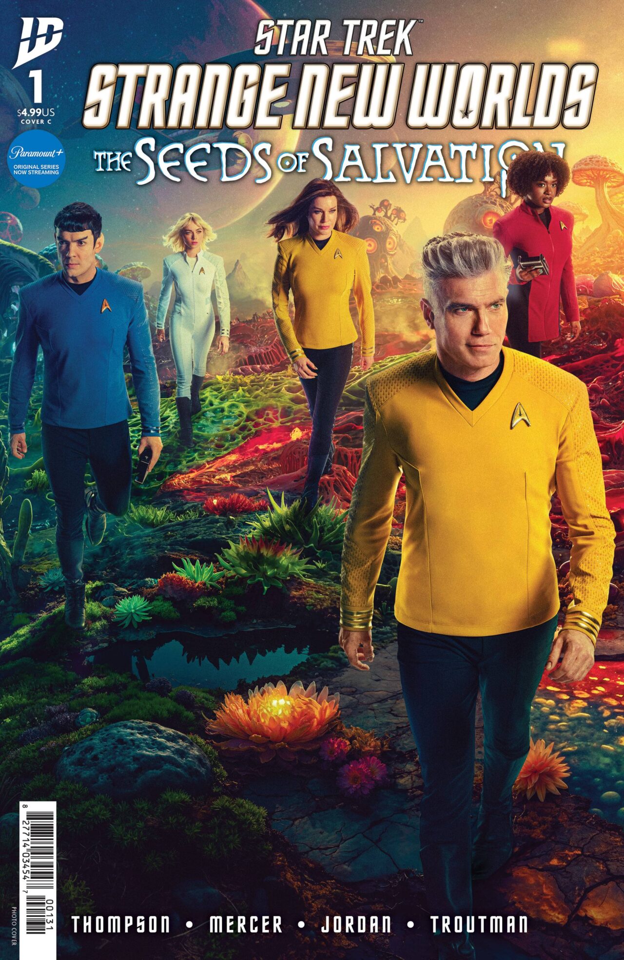 STAR TREK STRANGE NEW WORLDS SEEDS OF SALVATION #1 CVR C PHO