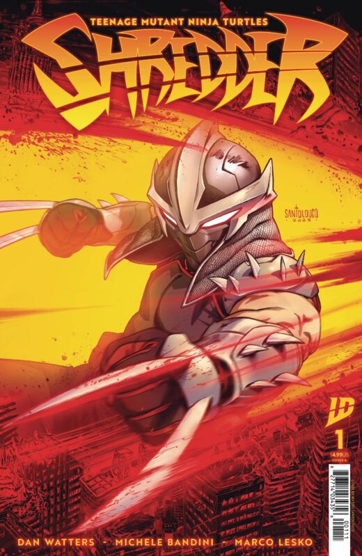 TEENAGE MUTANT NINJA TURTLES SHREDDER #1 CVR A SANTOLOUCO