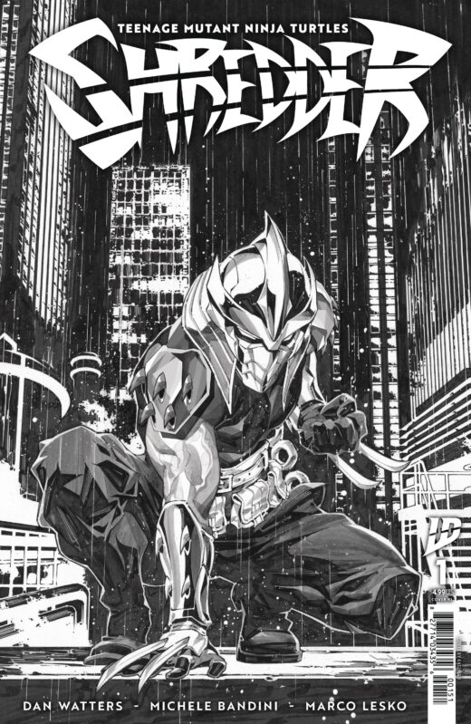 TEENAGE MUTANT NINJA TURTLES SHREDDER #1 25 COPY NGU INCV