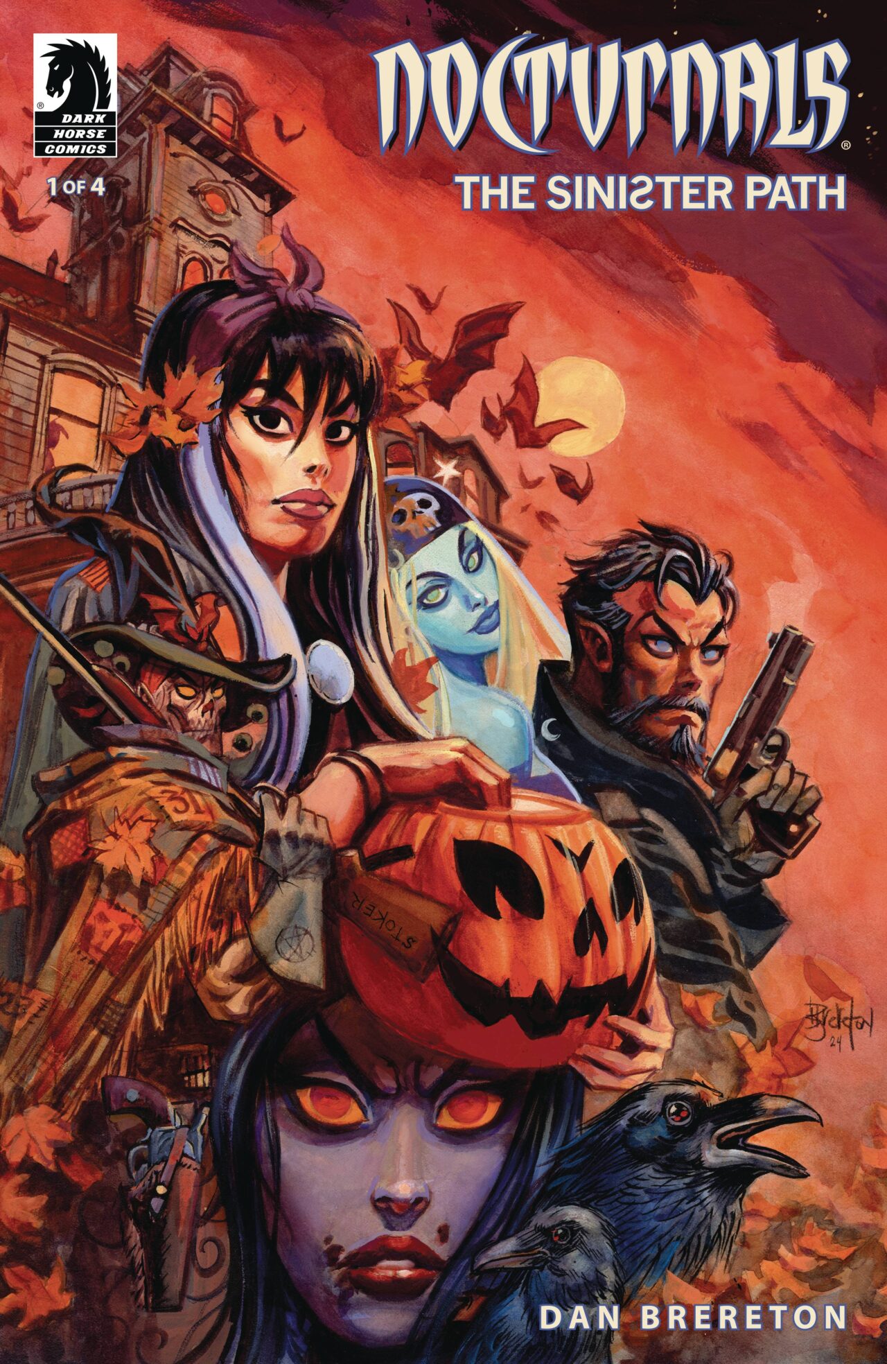 NOCTURNALS SINISTER PATH #1 CVR A BRERETON