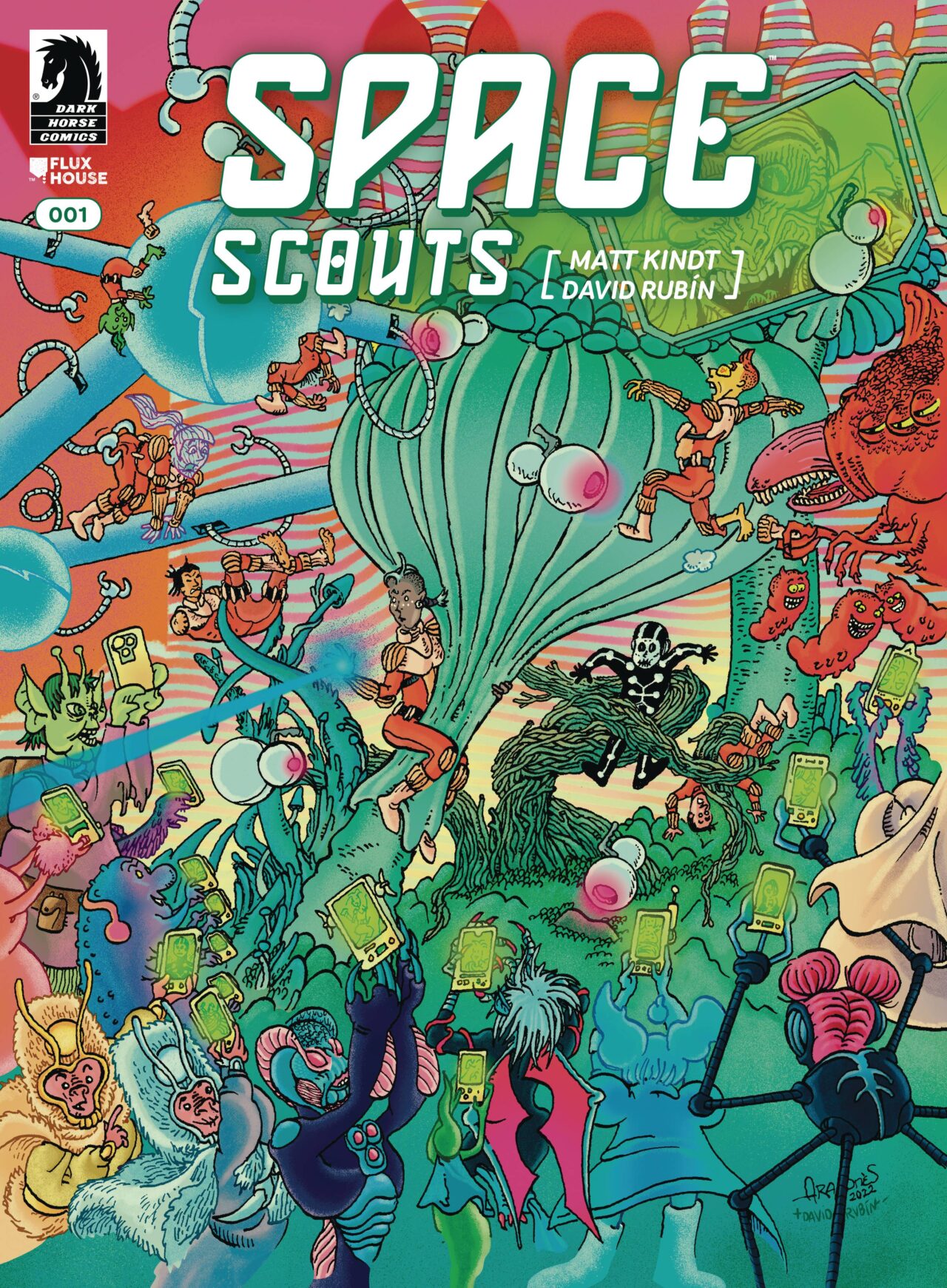 SPACE SCOUTS #1 CVR B ARAGONES